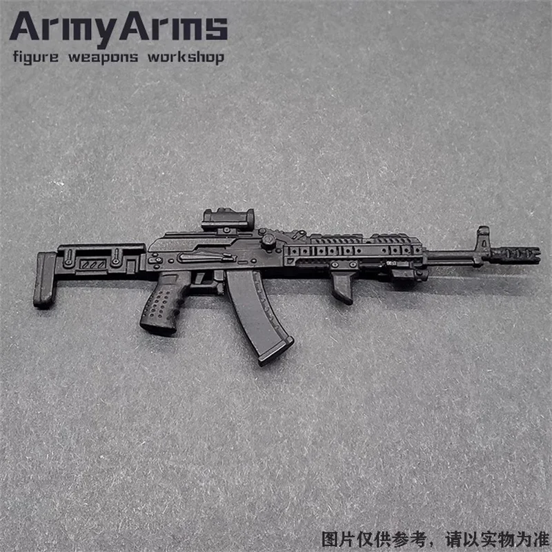 ArmyArms 1/12 Soldier Military Russian Army AK74 Weapon Toys Unable To Launch Model For 6'' Action Figure Body In Stock