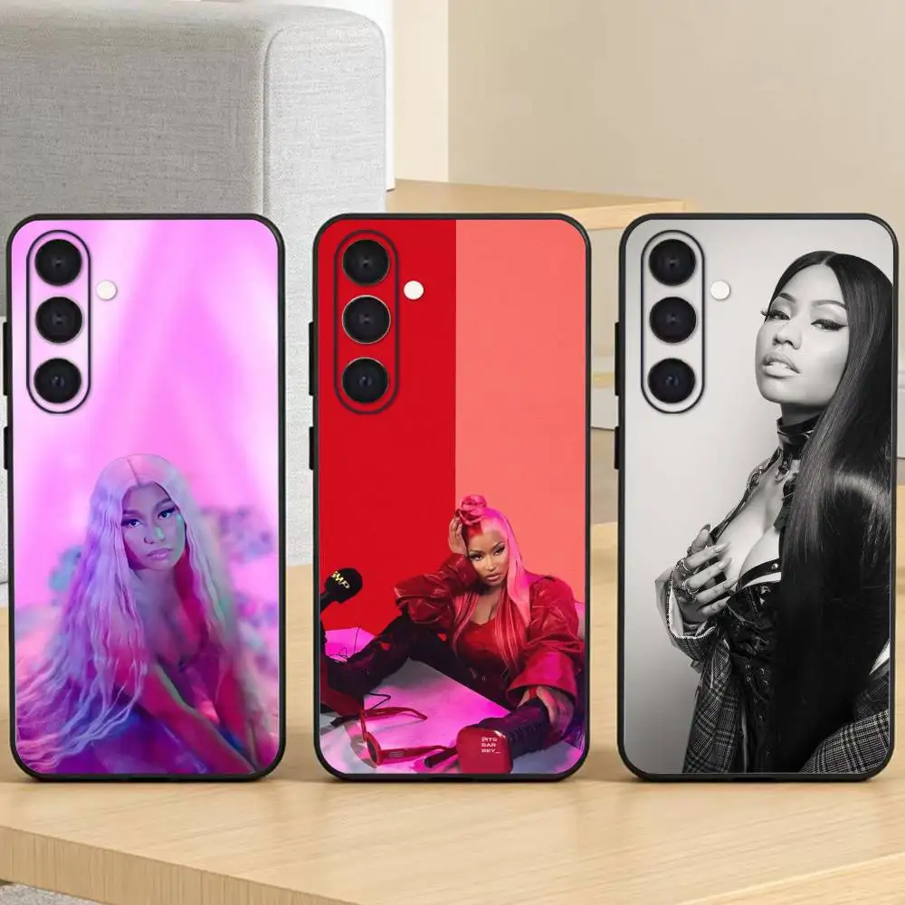 Nicki Minaj Rapper1  Phone Case For Samsung Galaxy A73,A72,A71,A70,A52,A51 Others Soft Black Cover