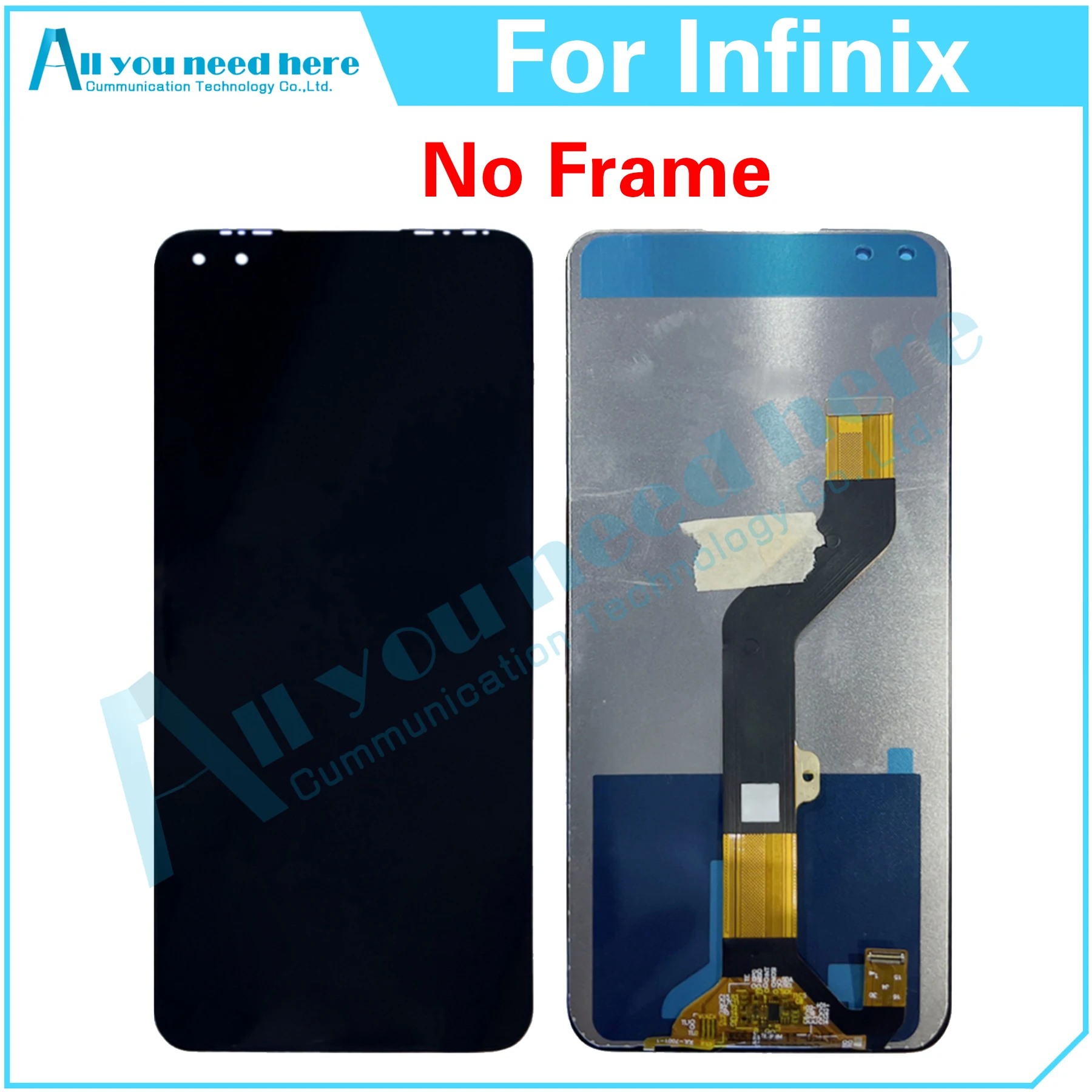 100% Test AAA For Infinix Note 8 X692 LCD Display Touch Screen Digitizer Assembly Repair Parts Replacement