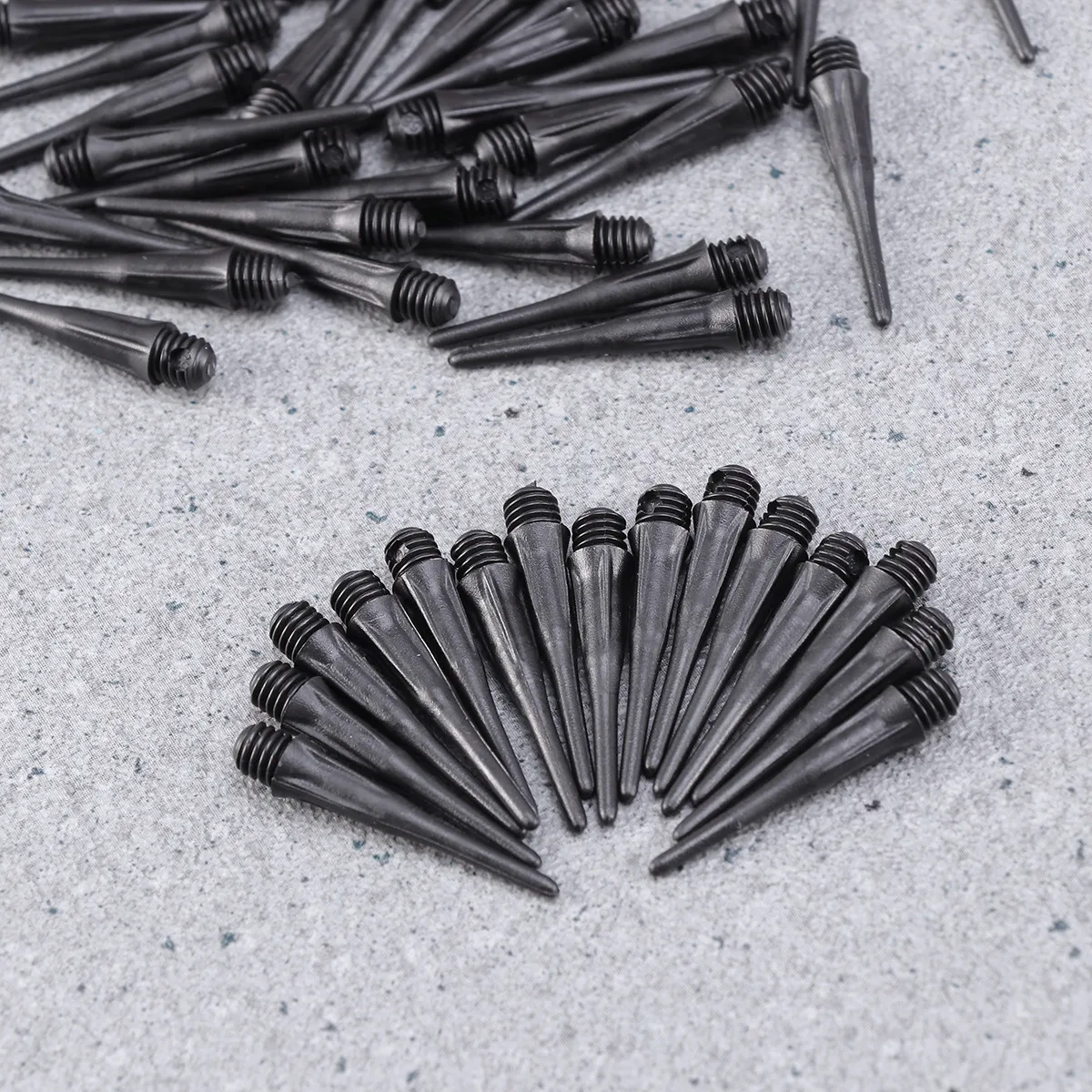 

50Pcs Premium PVC Dart Tips Points for Soft Tip Replacement Essential Spare Parts with Reinforced Cone Secure Fitting Dart