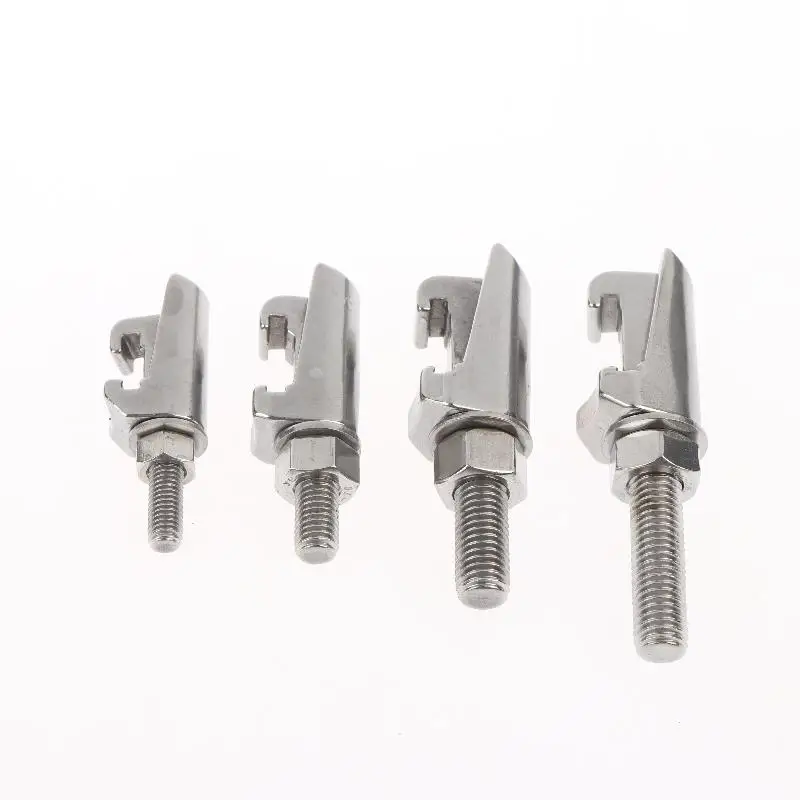 Stainless Steel Double Claw Vacuum Flange Clamp Screw M8 M10 M12 ISO High Pressure for Laboratory Sealing