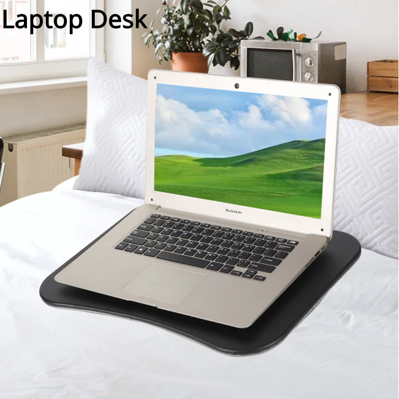 

Portable Travel Laptop Desk Reading Table Suitable for Students Office Crowd Business People Soft and Comfortable Computer Desk