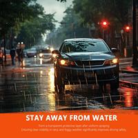 Windshield Coating 100ml Rainproof Spray Anti Fog Cleaner For Window Vehicle Swimming Goggles Truck Mirror Windscreen