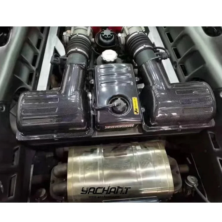 

Full Carbon Fiber 2004 to 2009 F430 Coupe Spider Air Intake Box Replacement Body Kit for F430 Coupe Spider