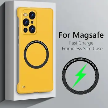 Bezrámový magnetický kryt pro tenký telefon s krytem pro OPPO Find X3 Pro, bezdrátové nabíjení, pevný zadní kryt 8 nejlepší prodej roztomilý kryt na telefon OPPO - №6