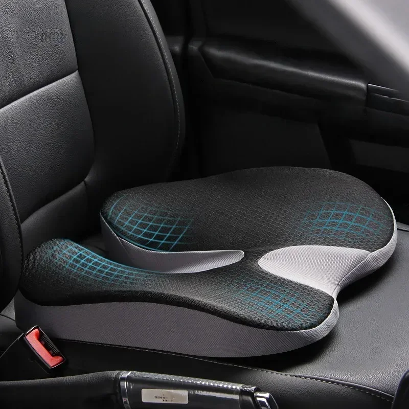 Seat Cushion Non Slip Orthopedic Memory Foam Prostate Cushion for Chair Car Seat Tailbone Sciaticaback Pain Relief Comfort