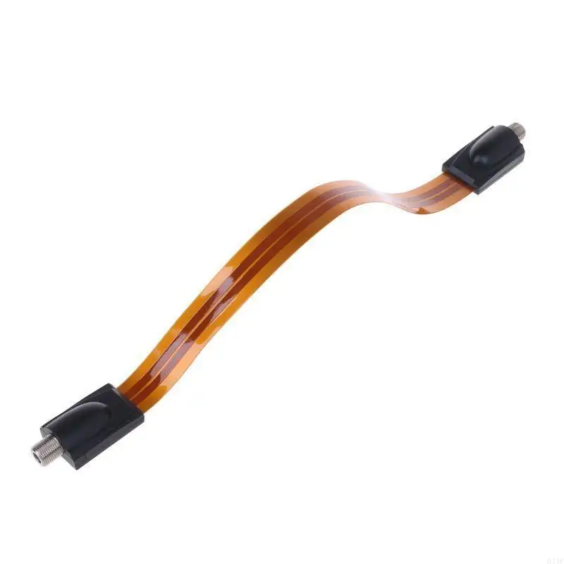 H7JF 0.24 mm 두께의 평평한 fcoaxlal 케이블 f 타입 여성 커넥터 창 공급 커플 케이블 f 유형 여성 커넥터