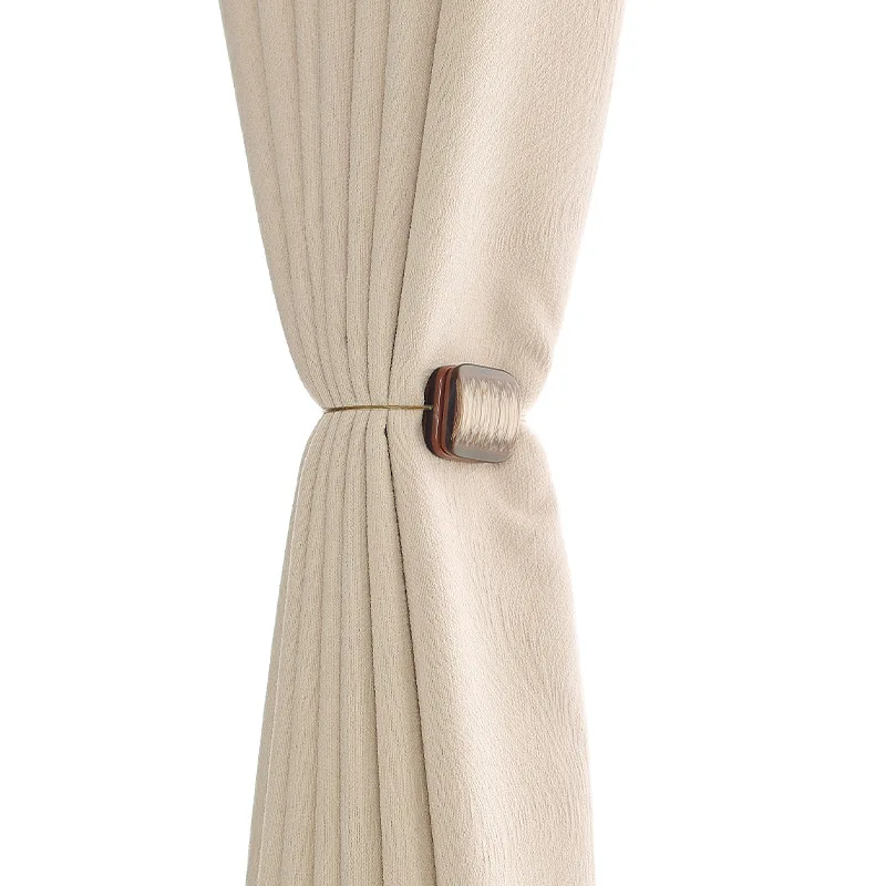 

Новые современные простые ретро-шторы квадратной формы с магнитным креплением, без сверления, без монтажных работ, аксессуары для штор.