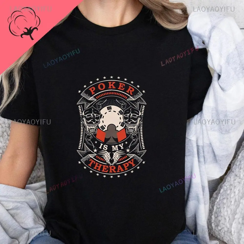 تي شيرت بوكر جديد فريد من نوعه "أنا قابل للتنفس" للرجال، تي شيرت قطني كاجوال وعصري برقبة دائرية #4