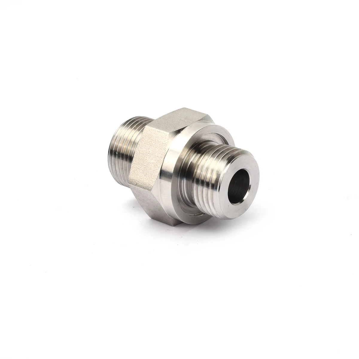 Conector de rosca hidráulica de materiais SUS316L de alta qualidade G1/2 Polegada a 1/4 Polegada União redutora
