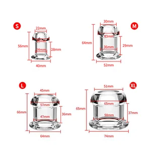 6 최고의 판매 중공 엉덩이 플러그 - №2