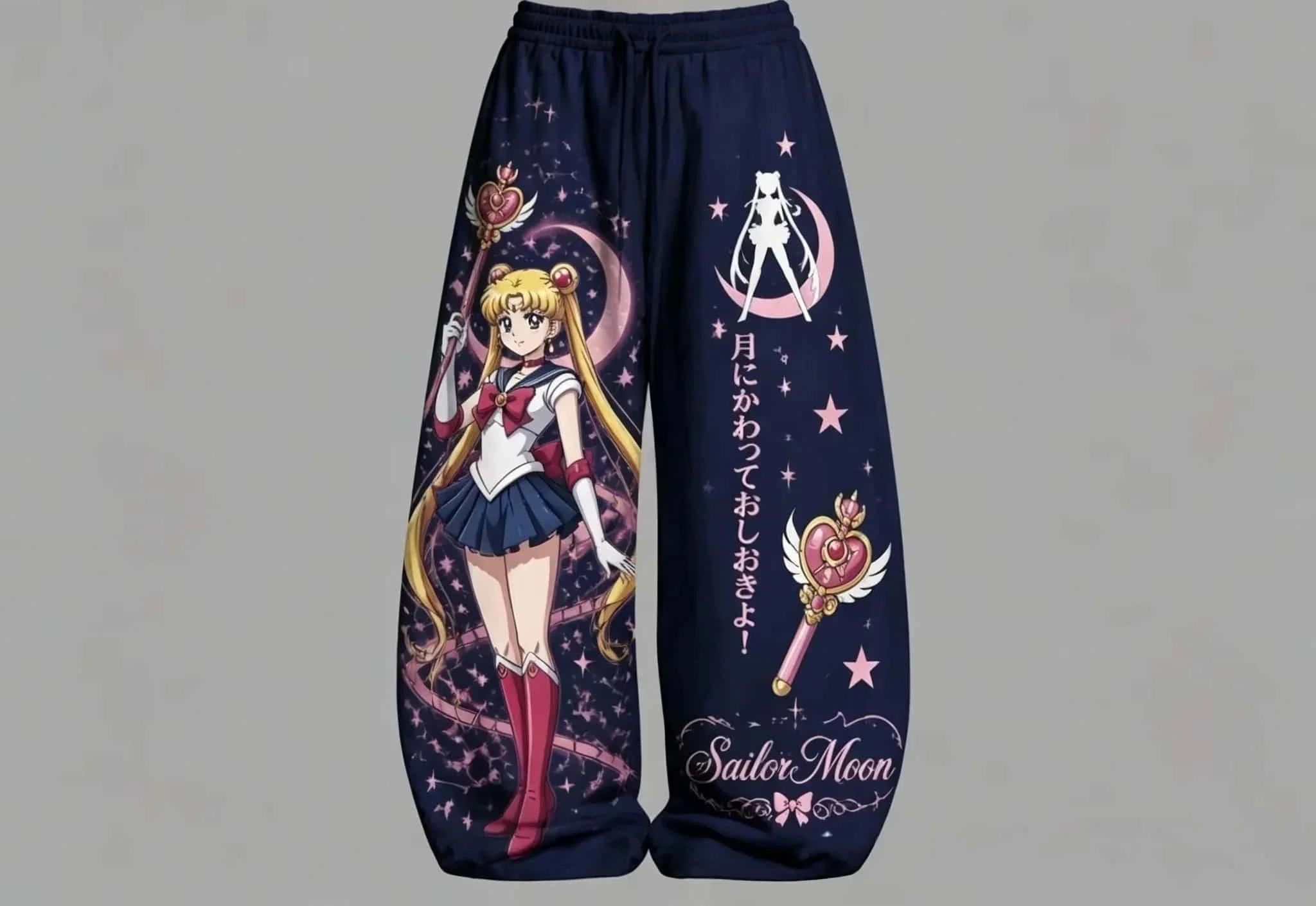 Beautiful Girl Warrior 3D Printed Sports Pants for Men and Women Y2K Harajuku Street Casual Gothic Anime Loose Family Pants