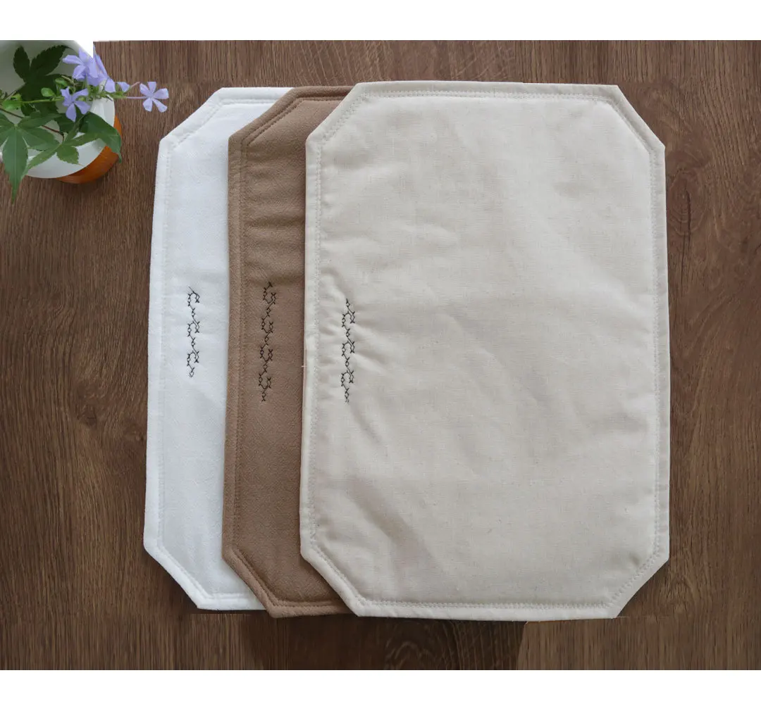 Meisaku element cotton fabric placemat simple Japanese Nordic