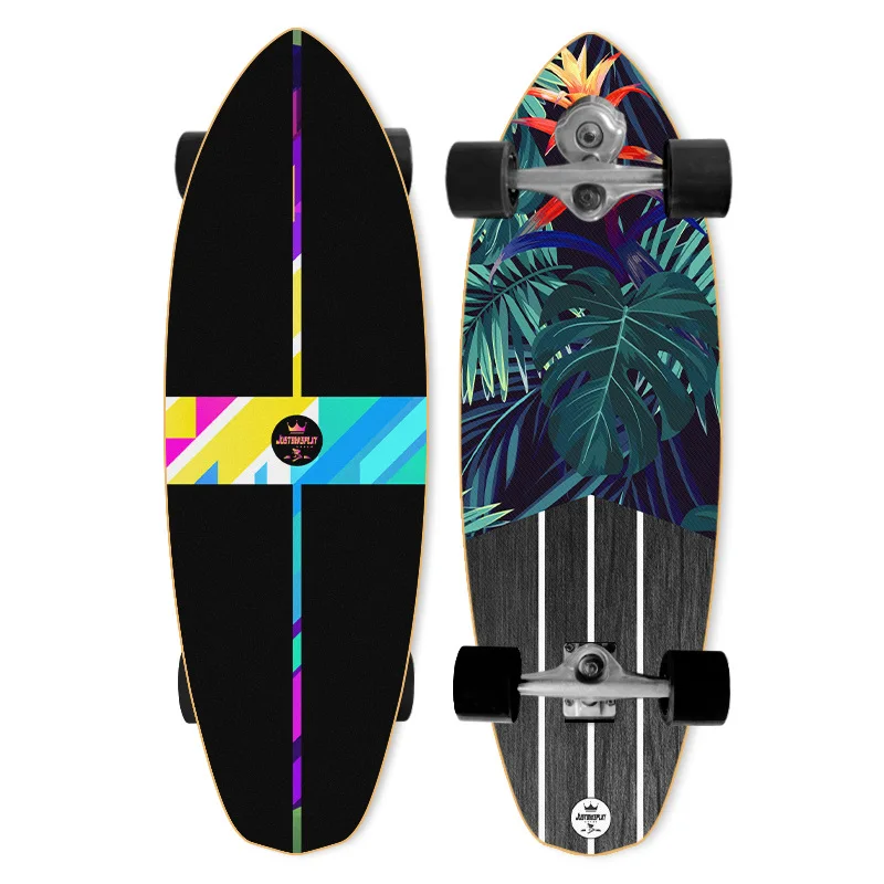 82cm S6 Meraki Surf Skateboard On Sale Complete Outdoor Maple Wood Smooth Adult Skating Maple ABEC9 Advance 4 Pu Wheels Ski