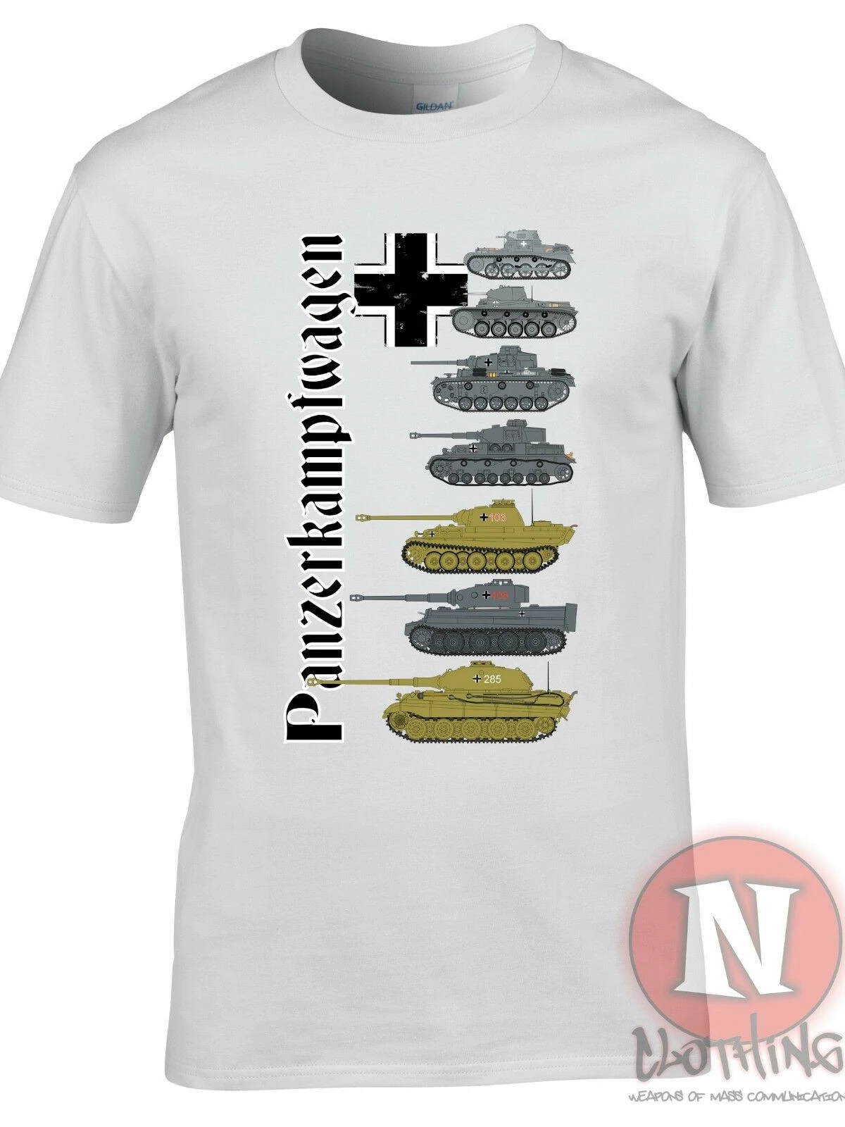 Wehrmacht Panzer WWII German Military Tanks Armour T Shirt. New 100% Cotton Short Sleeve O-Neck T-shirt Casual Mens Top