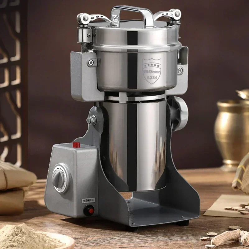 new high volume Chinese herbal medicine pulverizer, commercial ultra-fine grinding, household small dry mill, crushing mill