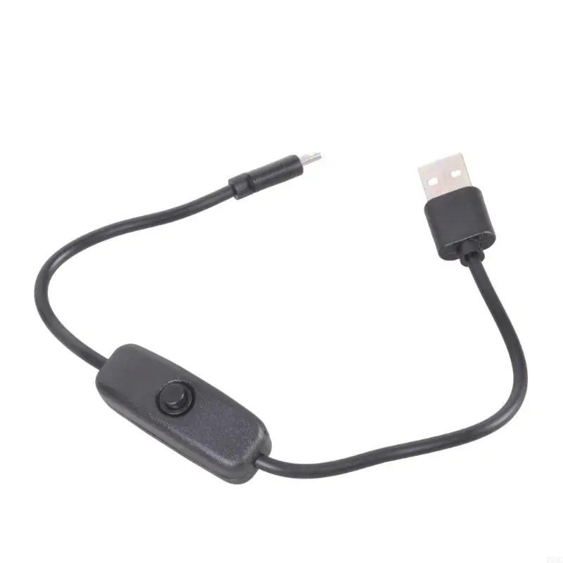 USB to Tiny USB Charging Cable Featuring On Off Switches 30cm/100cm for Convenient Power Control of Electronic Devices 77JC