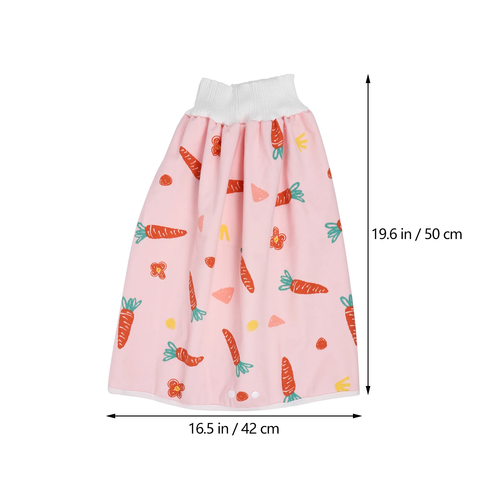 1 قطعة تنورة الحفاض عالية الخصر للطفل ماصة مانعة للتسرب حفاضات التدريب مع حزام مطاطي ناعم قابل للطي المحمولة الكرتون