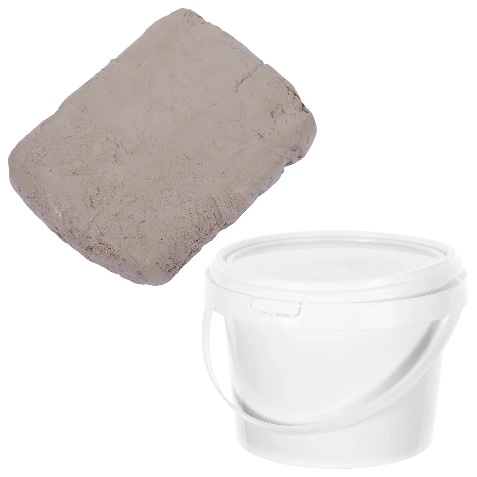 

1 Set Air Dry Clay 500G White Kaolin Sculpting Material For School Art Projects Diy Crafts Modeling Tub Pottery Tools Craft