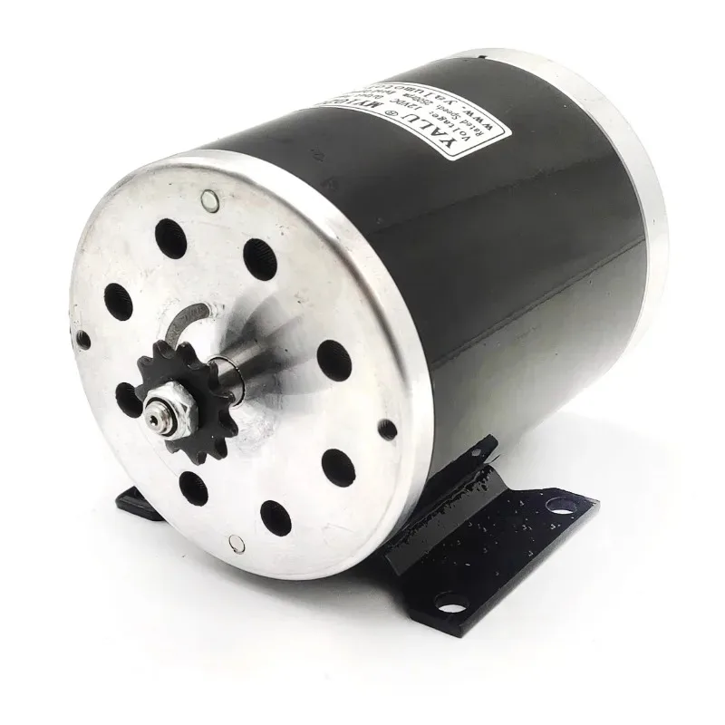 MY1020 500W/800W High Speed Brushed DC Motor 12V/24V ≥78% Efficiency for Scooter/Go Kart/ATV/E-Bike Conversion