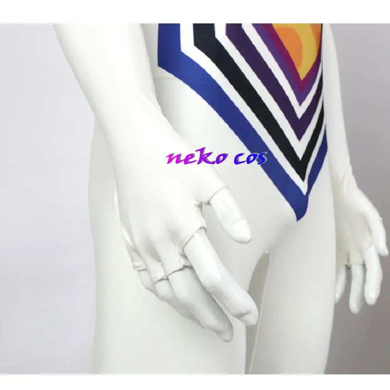 بدلة قفز من nekocos Bakuryuu Sentai Abaranger Barmia Soldier Zolru باللون الأبيض Barmias مقاس مخصص