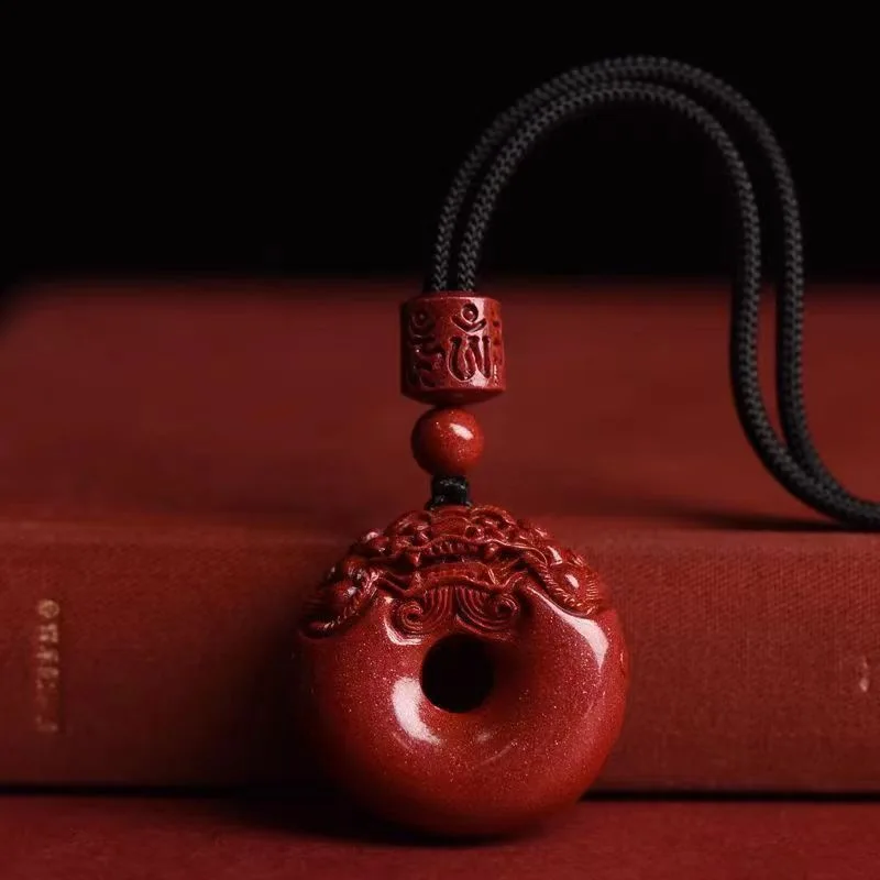 Retro-style high-content Pixiu peace pendant