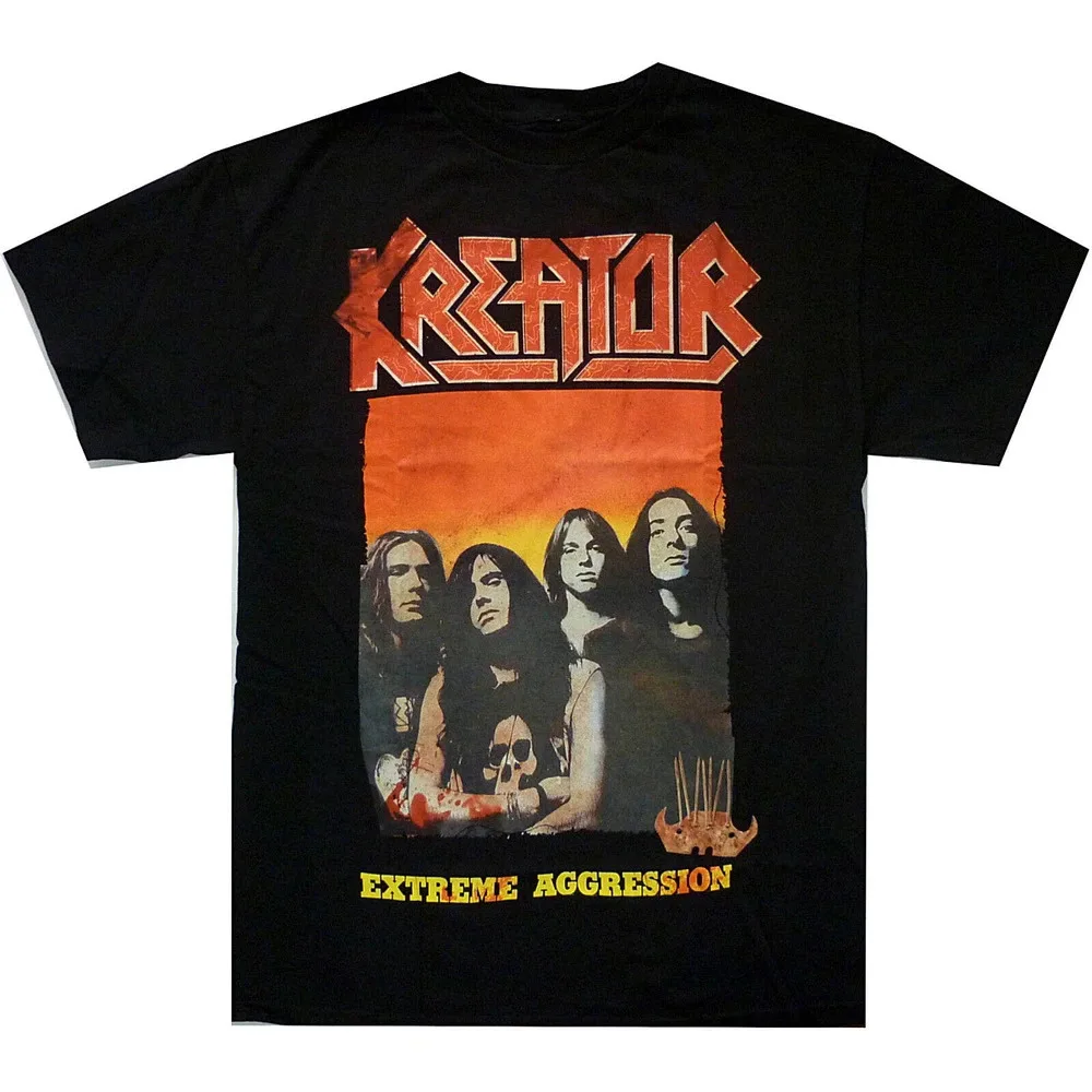 Kreator Extreme Aggression Shirt Classic Black Unisex S-4XL KE092