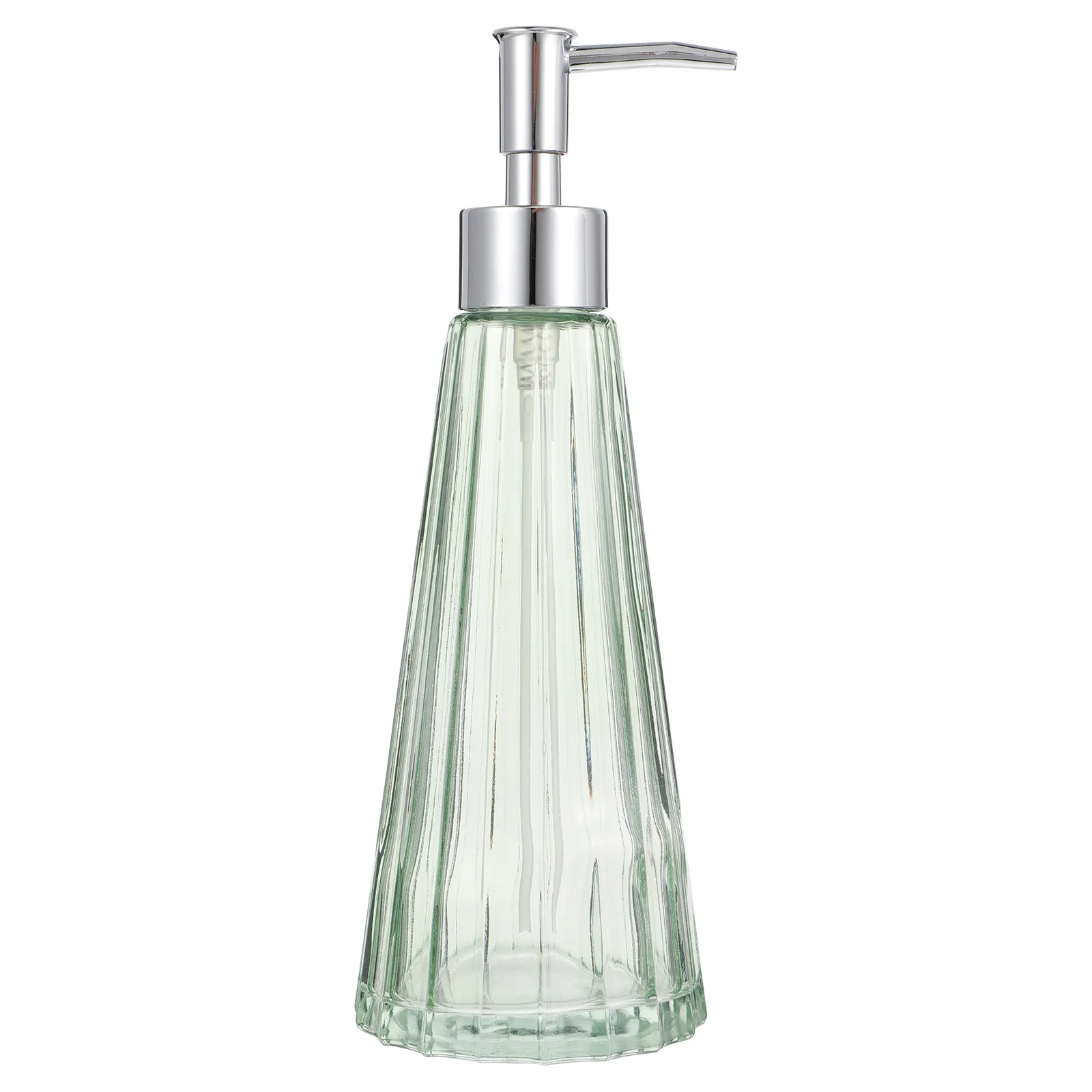 1Pcs Solid Glass Lotion Bottle with Tight Seal European Aesthetic Sub Bottle for Bathroom Home Use Liquid Soap Essential Oil