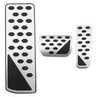 Car Pedals for Jeep Grand Cherokee L WL LHD 2022-2024 Gas Brake Accelerator Pedal Cover Foot Rest Pedal Pad Interior Accessories