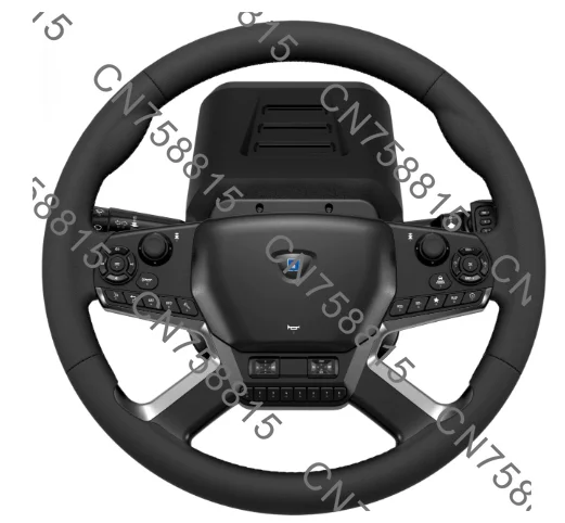 For Truck Simulator PC Gaming Racing Simulation with Pedals，Force Feedback Steering Wheel