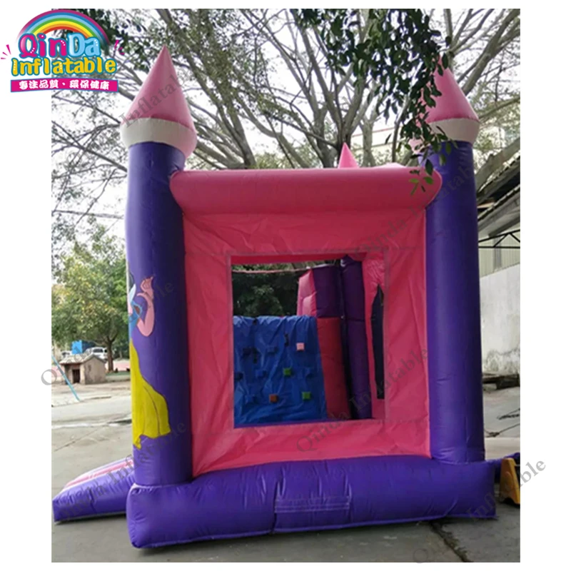 7*4*3M Inflatable Princess Bouncy House,Halloween Party Toys Inflatable Princess Carriage Bounce Castle