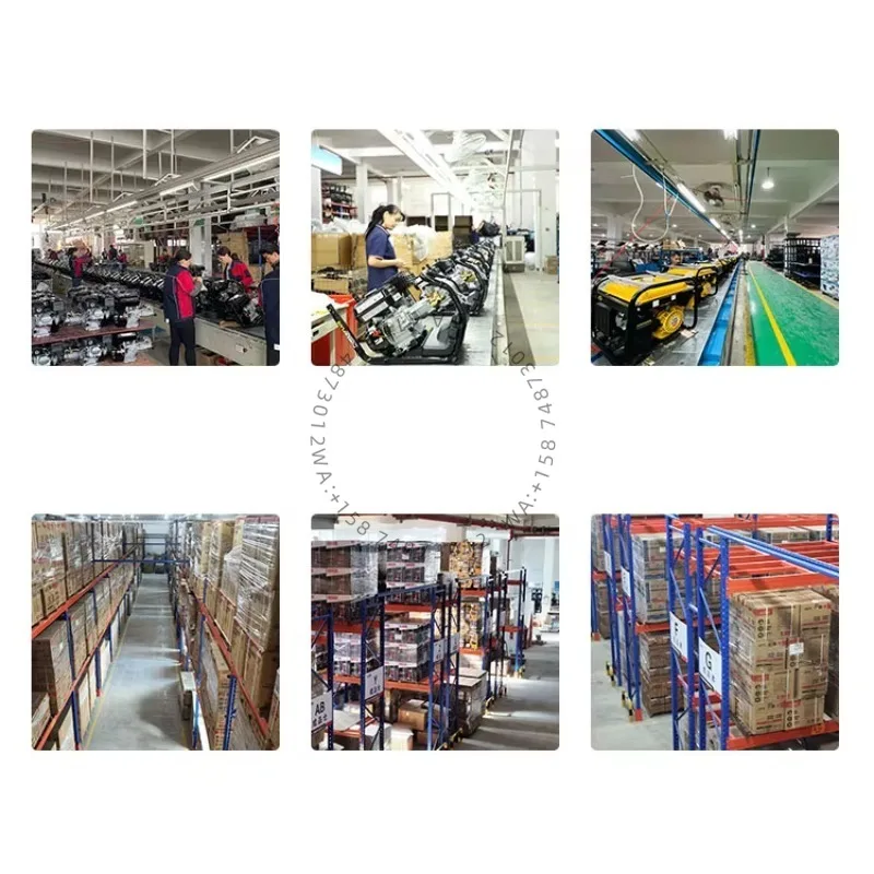 سوبر كويت 5500 وات/5000 وات ثنائي الوقود g as/Prop ane Inverter Generator #4