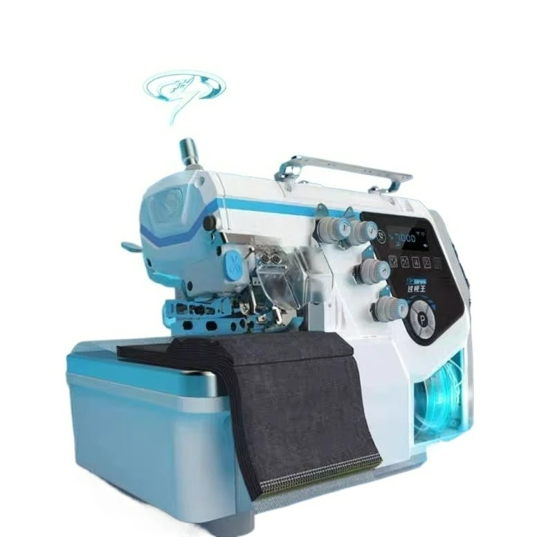 Sewing machine electric oversewing edge