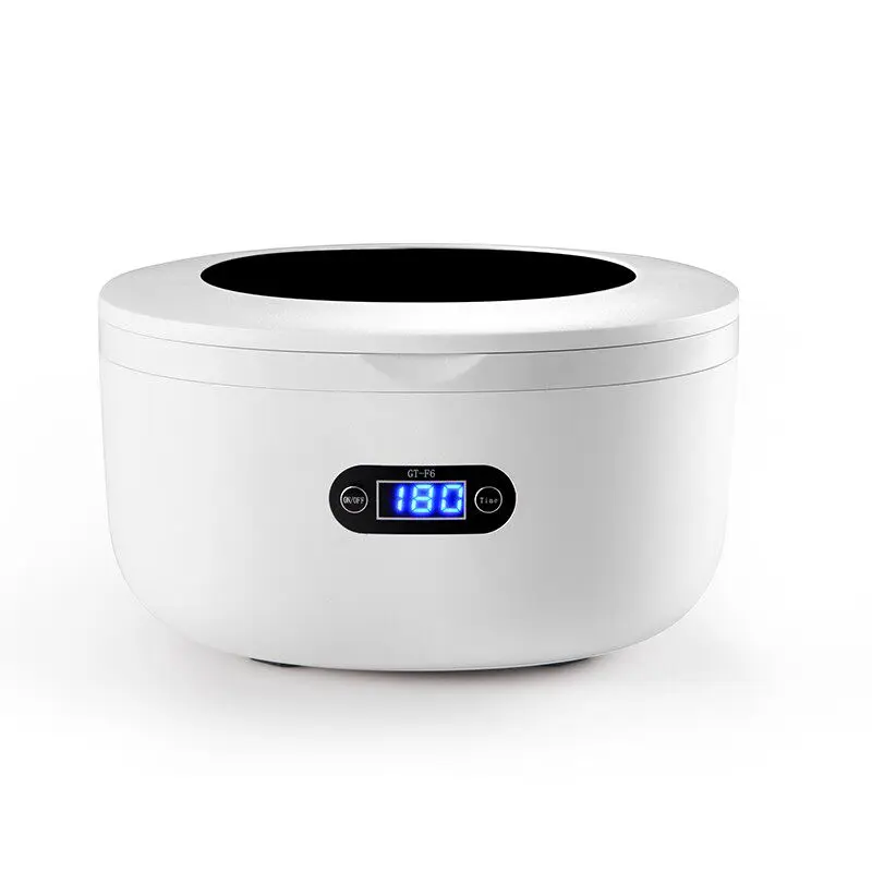 Compact F6 Ultrasonic Cleaning Machine, Multi-purpose Household Cleaner For Eyewear Rings Bracelets Waterproof Watches