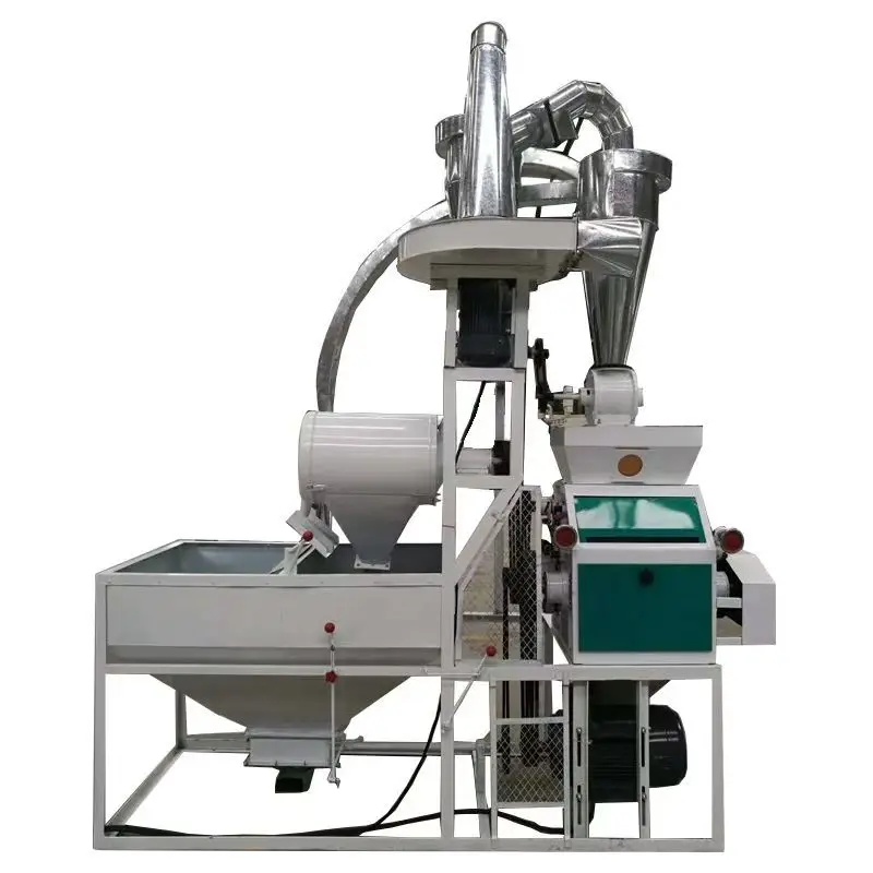 300-400kg/h High Efficiency Whole Grain Flour Mill, Compact Grinding Machine for Wheat Corn and Various Cereals