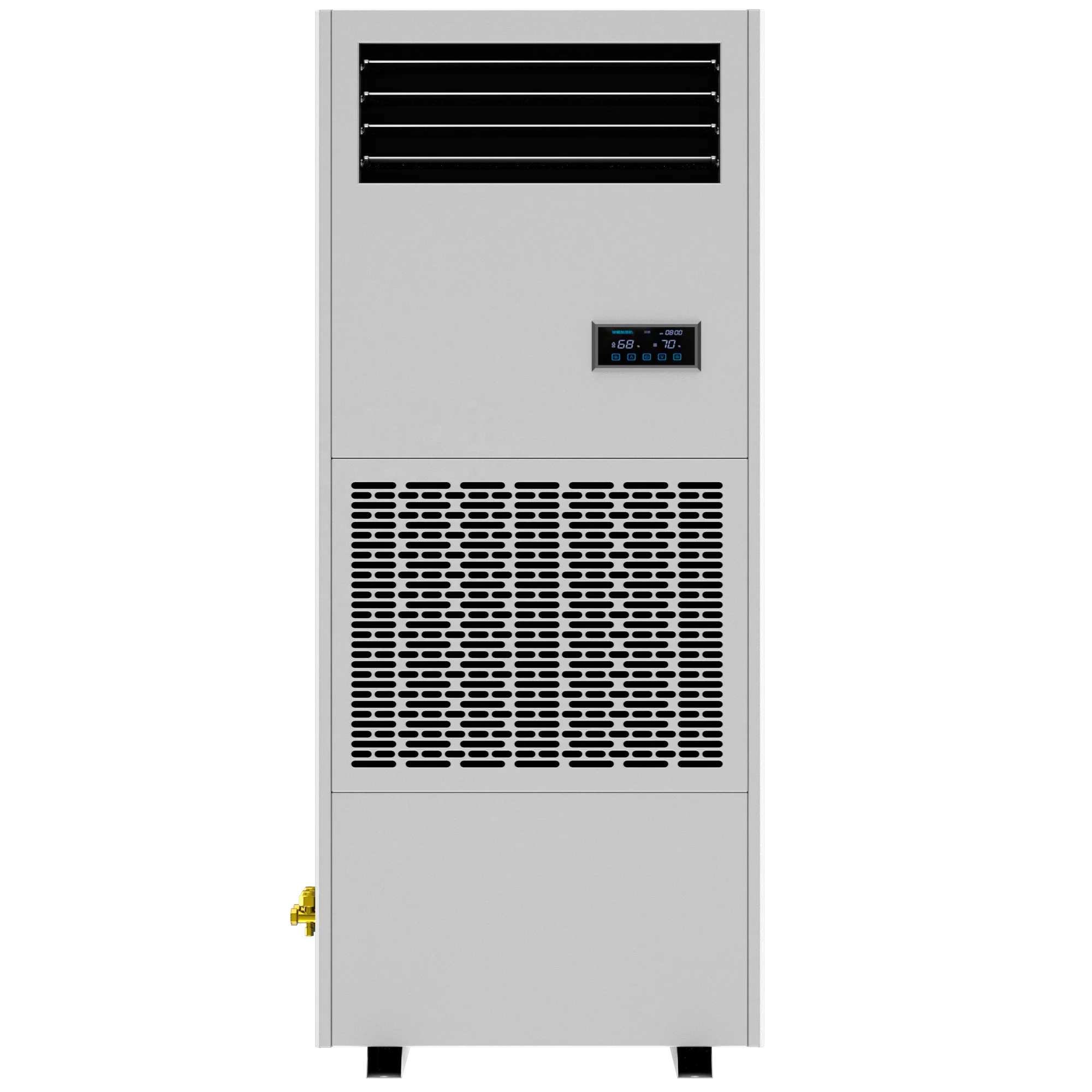 240L Per Day Industrial Air Dehumidifier With 220V Compressor New Condition Home Use Greenhouse Controls Humidity Temperature