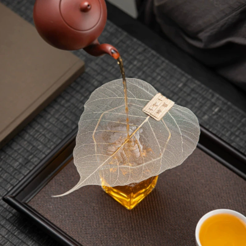 Reusable leaf tea filter with fine mesh creative tea filter Zen ritual tea set accessories tea filter tea ceremony accessories