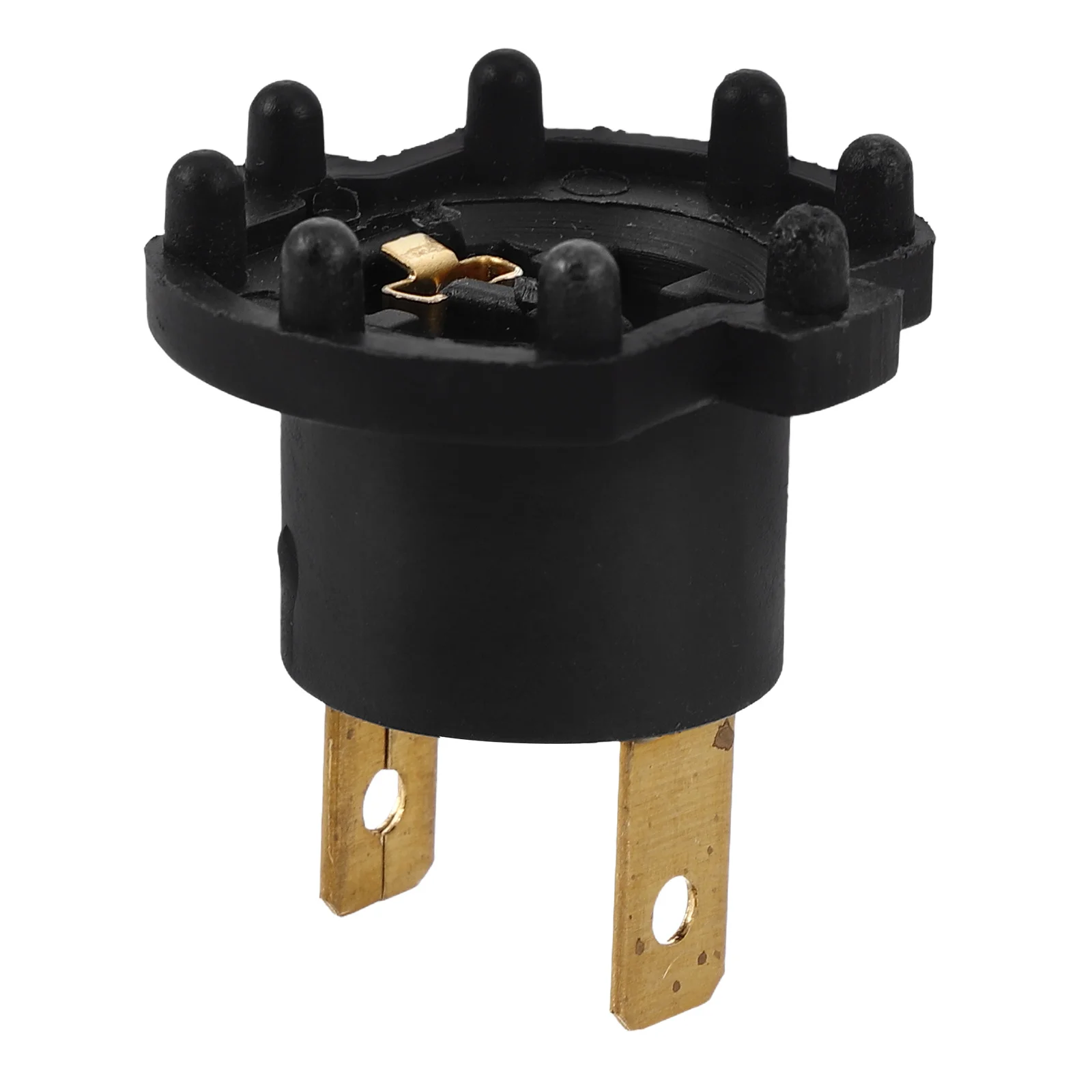 

Headlight Socket Holder H7 Dual Hole Plug Automotive Bulb Socket Firm Material Easy Install Car Light Bulb Base Plastic Lamp