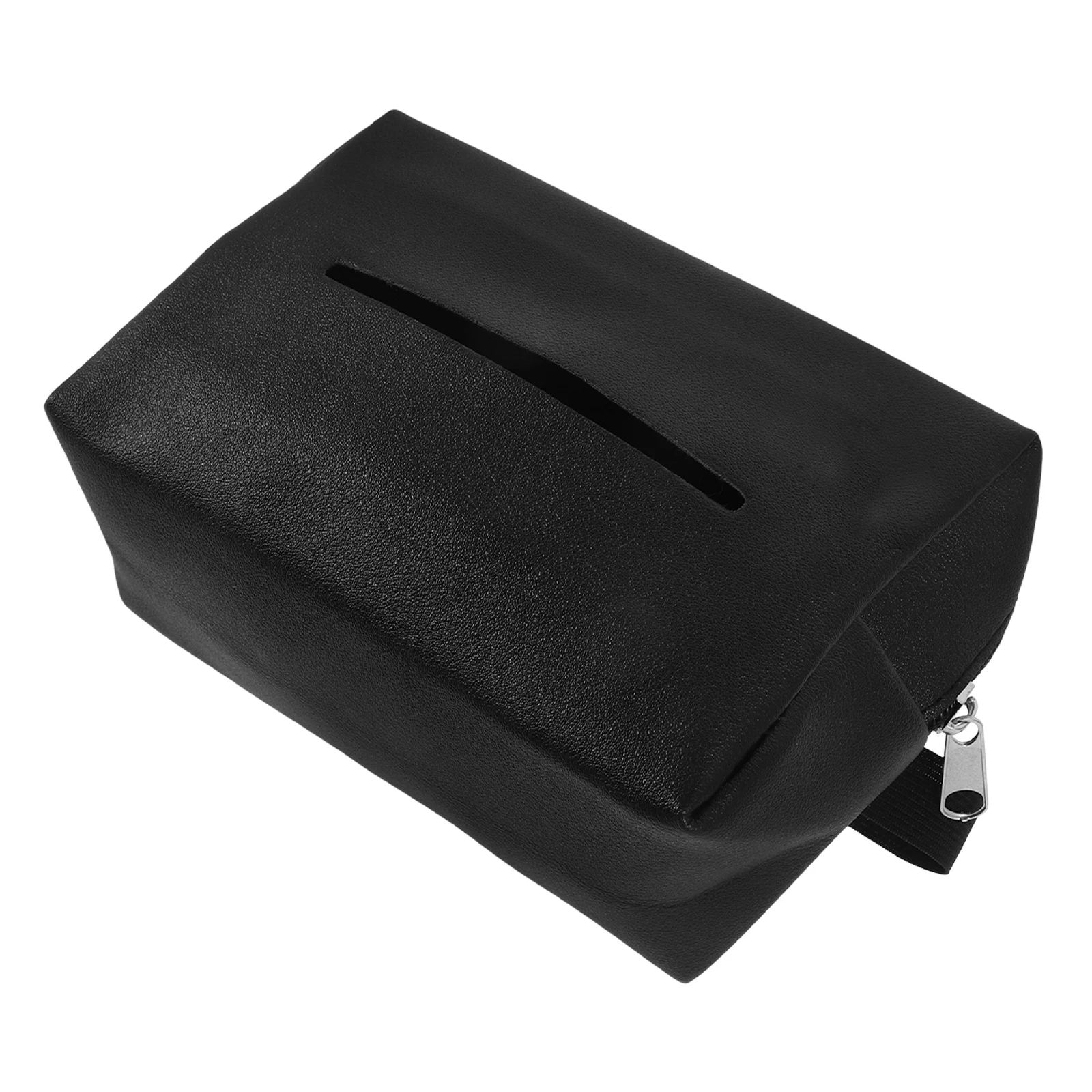 

Car Tissue Bag Holder for Seat Pocket Black Rear Organizer Headrest Storage PU Car Rear Seat Trunk Accessory