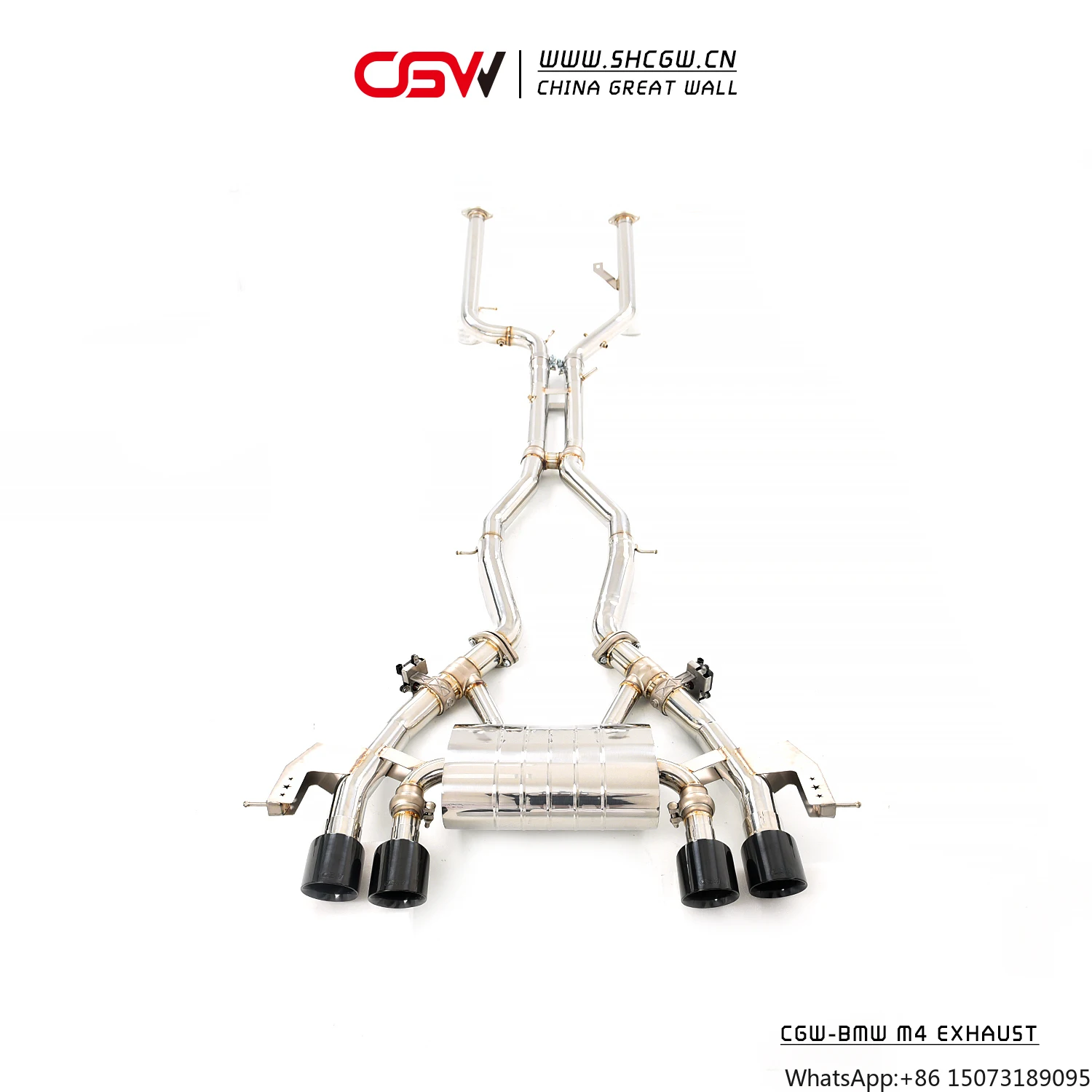 

Выхлопная система CGW Titanium Glossy Surface Catback для F80 F82 F83 M3 M4