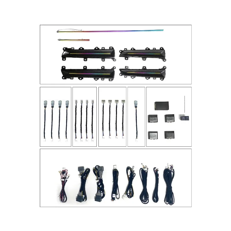 Factory Direct Sales New LED Daytime Running Light for for 2017-2020 Plastic Interior Decorative Strip Light 12V