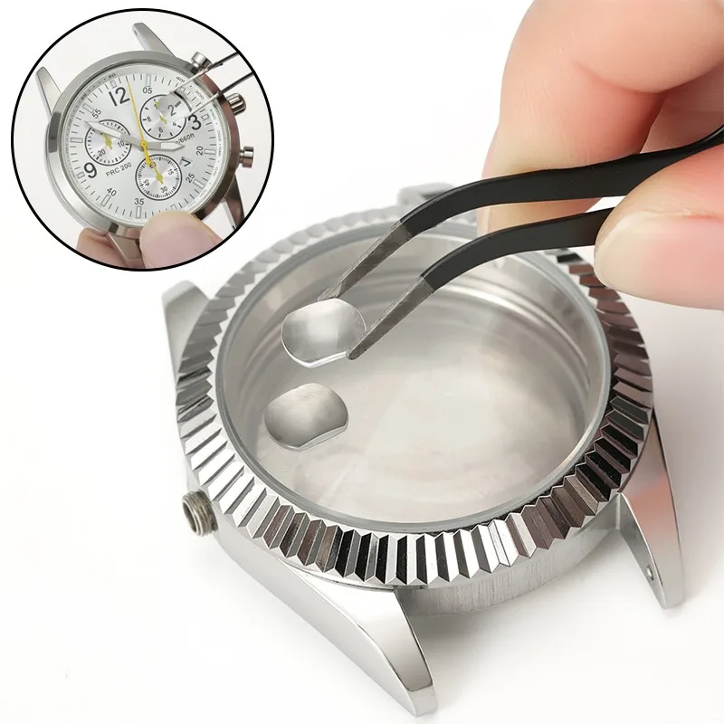 Watch Crystal Magnifier Sapphire Bubble Magnifier Lens For Date Window High Transparency Watches Glass Multiple Sizes To Choose