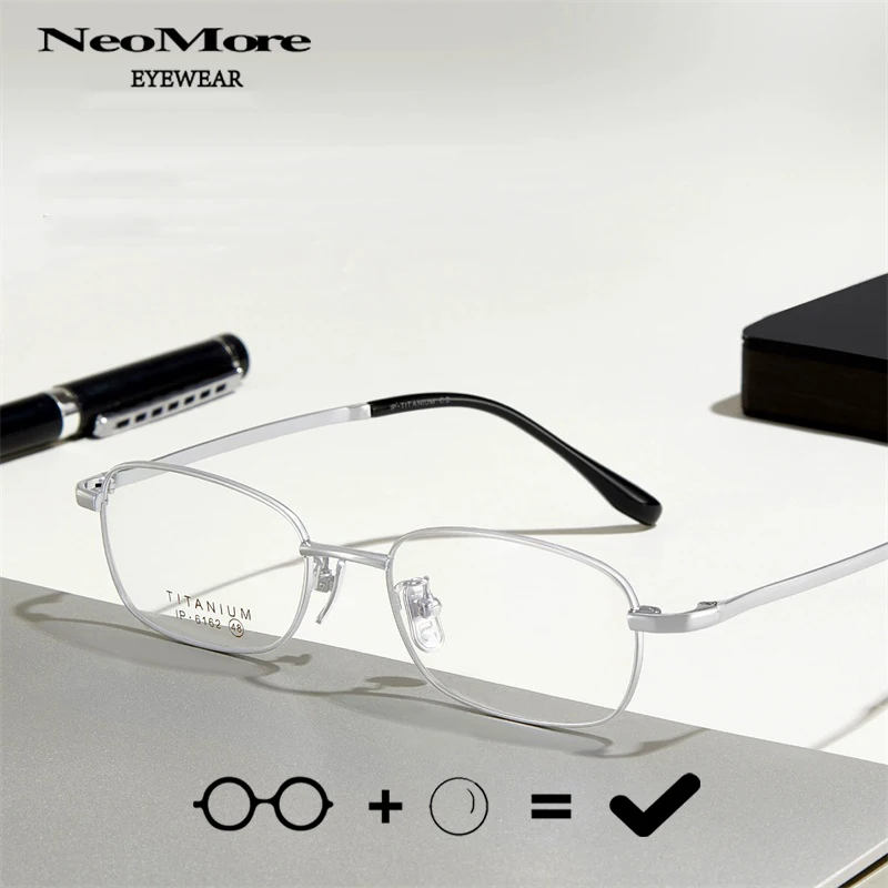 

Comfortable and Durable Myopia Glasses Ultra Light Titanium Alloy Myopia Eyewear Multifocal Progressive Glasses Gafas Spectacles