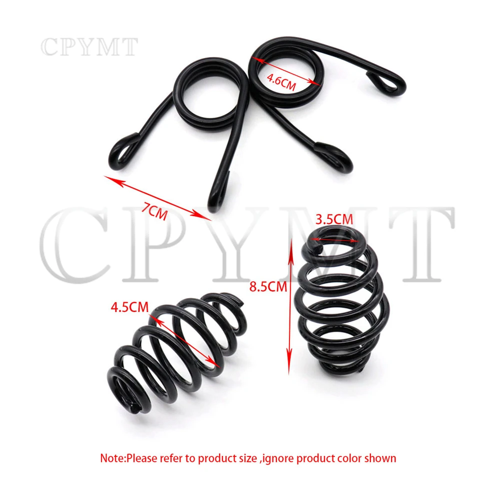 Moto Solo Seat Springs montaggio sella sella molla adatta per Harley Bobber Softail XL 883 1200 Sportster Touring Road King