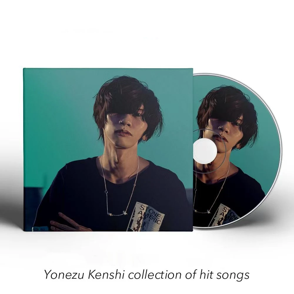 Yonezu Kenshi disco de música clásico, disco compacto para Cosplay, Walkman, grabación de música para coche, colección de cajas de Soundtracks, 2 unidades