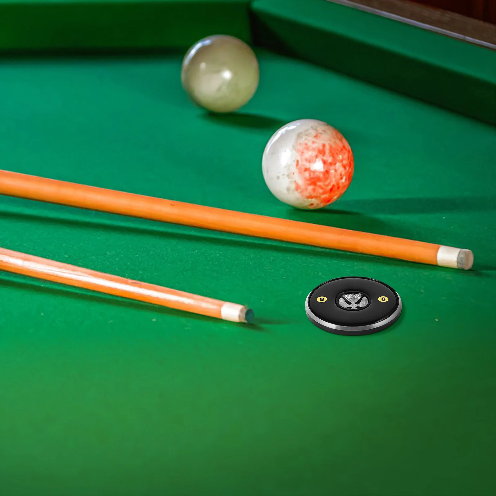 

Portable Iron Billiard Pool Cue Tip Shaper Burnisher Lightweight Cue Tip Repair Tool for Pool Players Iron Burnisher