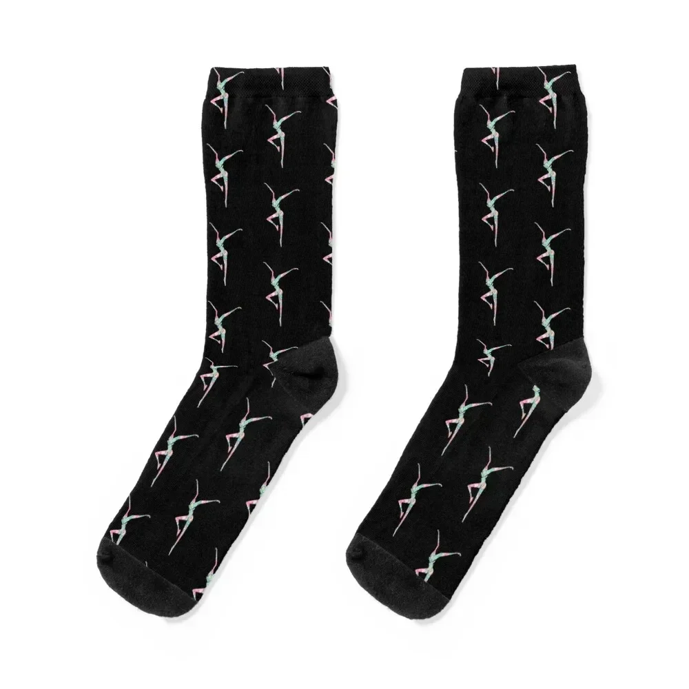 

Over Moved Socks floral Antiskid soccer christmas stocking ankle Socks Men Women's