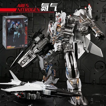 Transformation Toys BMB Ares Nitrogen Zeus LS01 Ghost Plane Decepticons Action Figure Deformation Robot Anime Model LS01S