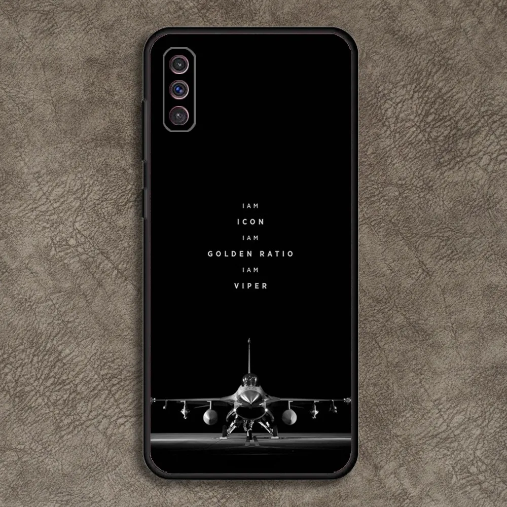 Airplane Aircraft Take Off Phone Case for SamsungA 91,80,73,72,71,70,53,52,51,42,41,40,32,31,30,22,21,20,13 S 5G Soft Black Case