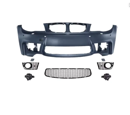 

PP E82 1M BODY KIT CAR BUMPERS E87 M Front Bumper for E87 1 SERIES E82 2008-2011 Front Bumpercustom